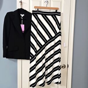 Maxi Skirt White House Black Market Plaid skirt Elegant Wear Office Wear Career